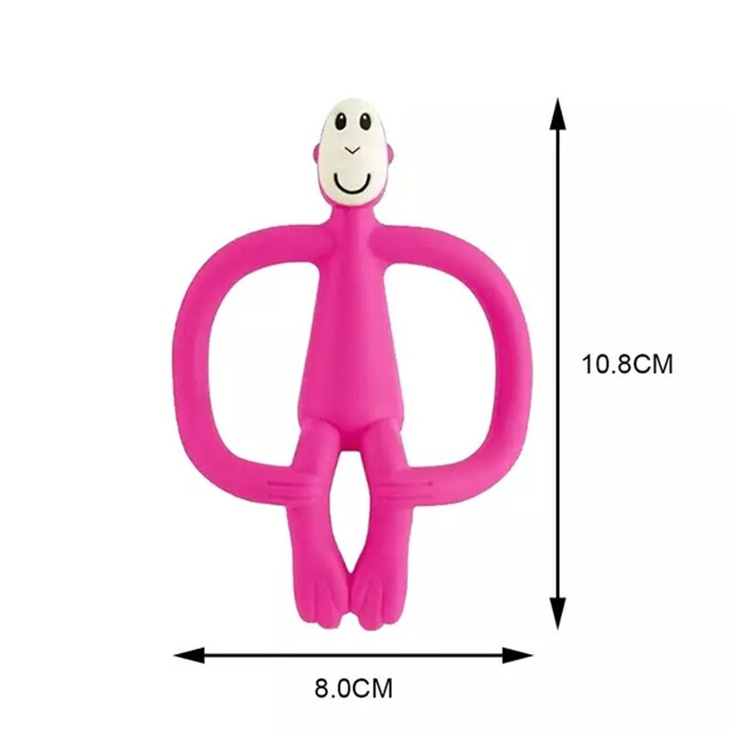 Monkey Teether Soft Silicone Baby Toy